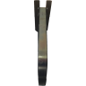 Кронштейн бака, 700*700 сварной/"уши", БЕЗ отверстий к раме, в сборе (1 кронштейн, 2 резинки, 1 лента, стяжные элементы), лента оцинкованная сталь, для бака 700*700 